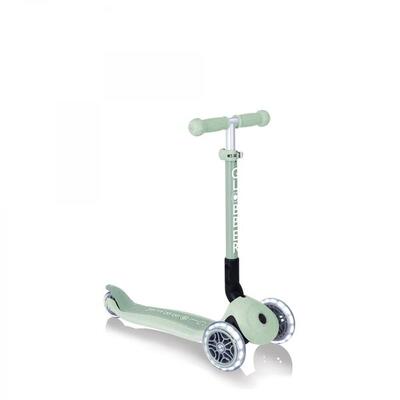 Monopattino a 3 ruote JUNIOR FOLDABLE LIGHTS ECOLOGIC - Verde pistacchio
