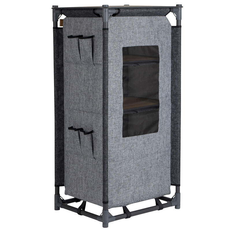 Bo-Camp Placard de camping Charlton 57x48x114 cm Anthracite