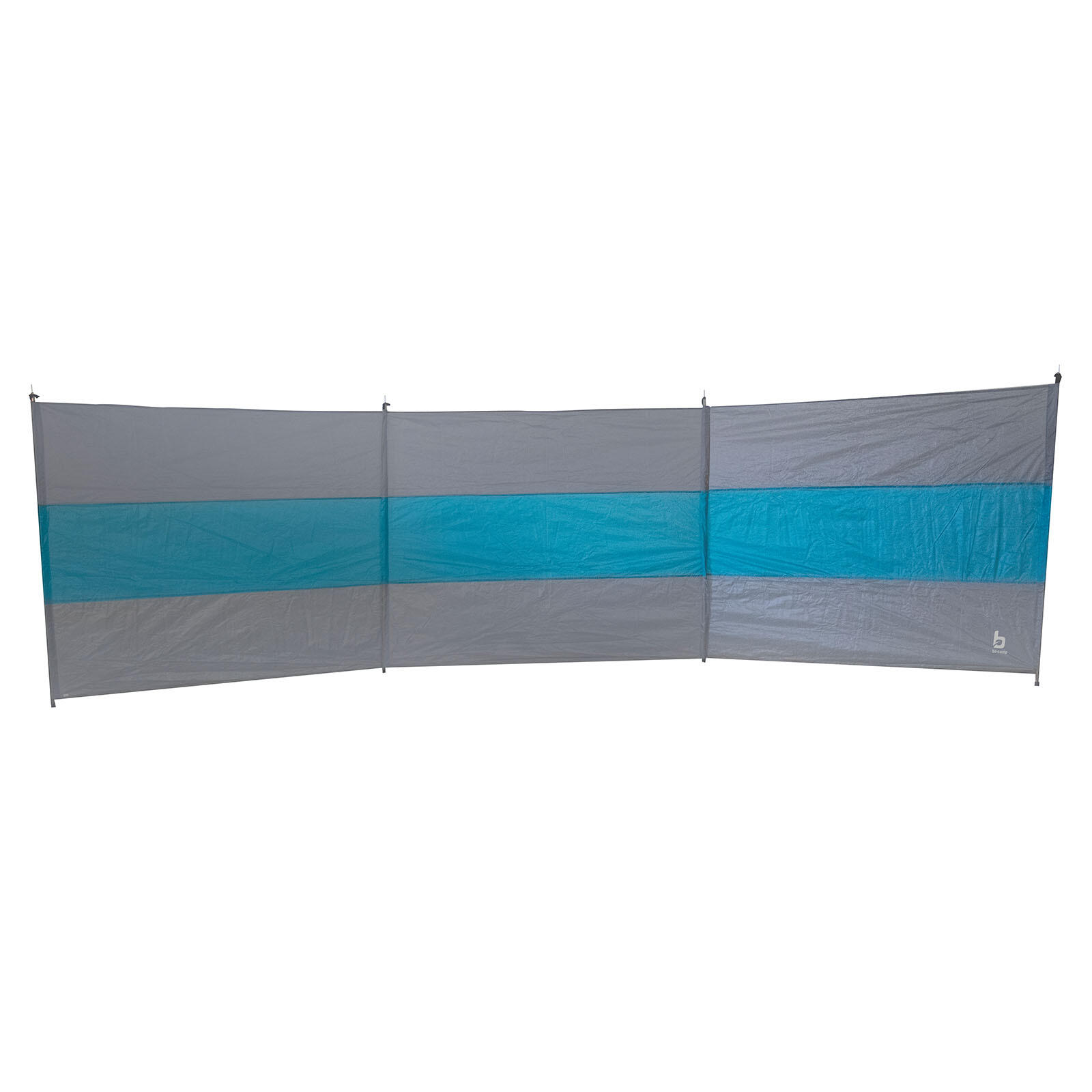 Bo-camp - Camping Paravent Xl Plage Tente Jardin Clôture Protection Visuelle Grand 500x140 - Paravent - Bleu|gris - Taille Unique - Decathlon