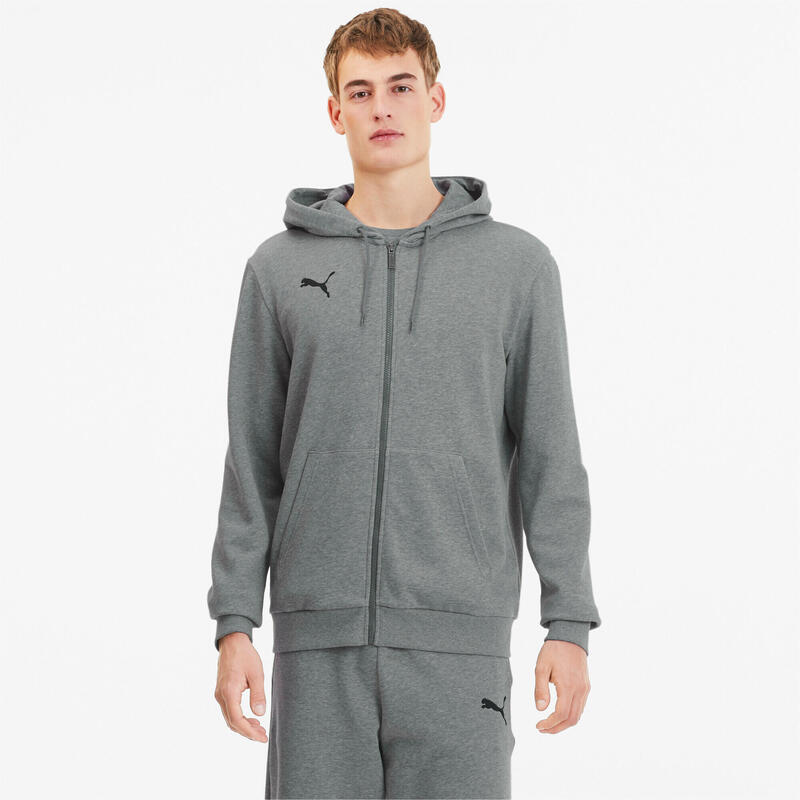 Sudadera Puma Teamgoal 23 Casual Gris Adulto