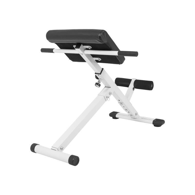 GORILLA SPORTS APPAREIL DE MUCULATION PLIABLE POUR LE DOS | NOIR OU BLANC