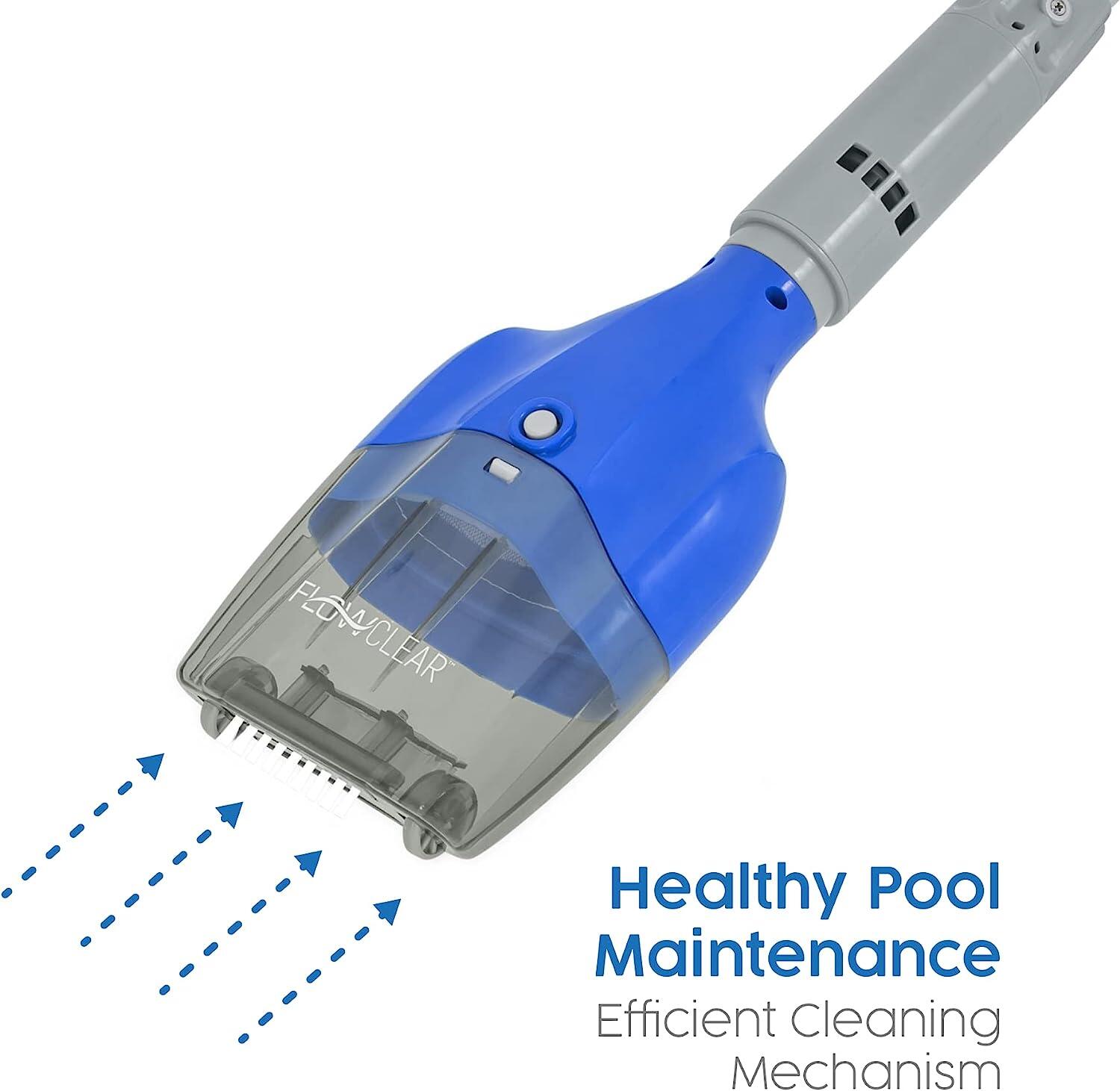 Aspirateur piscine natation - Flowclear AquaTech bleu 6/6
