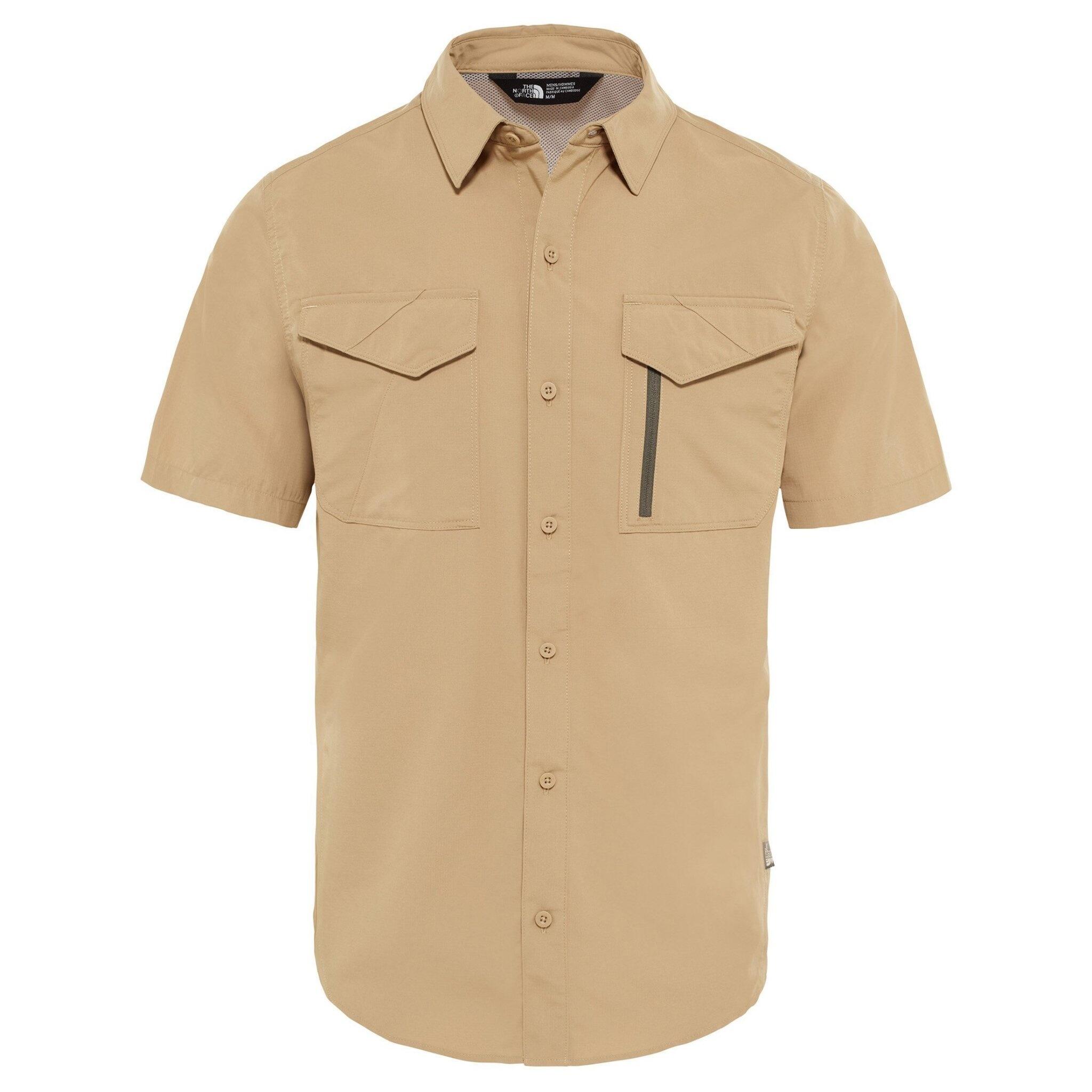Vetements De Randonnee Homme - S/S Sequoia Shirt -Kelp Tan 1/2