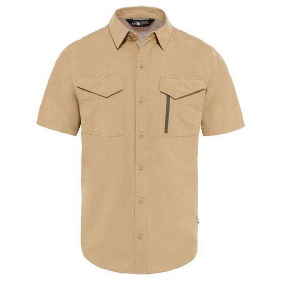 Vetements De Randonnee Homme - S/S Sequoia Shirt -Kelp Tan