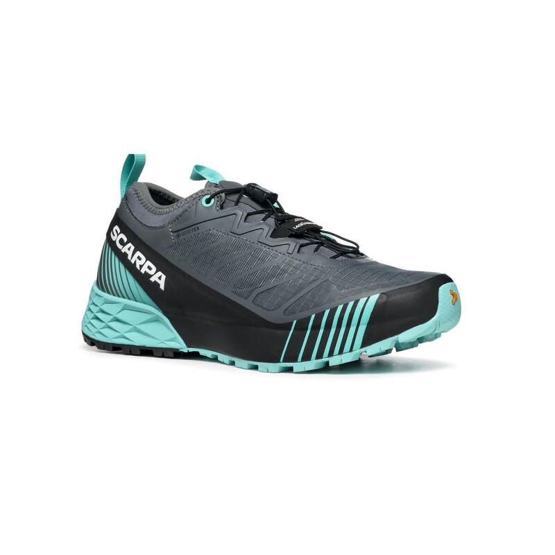 Zapatillas Trailrunning Mujer - SCARPA Ribelle Run GTX W - Anthracite/Blue