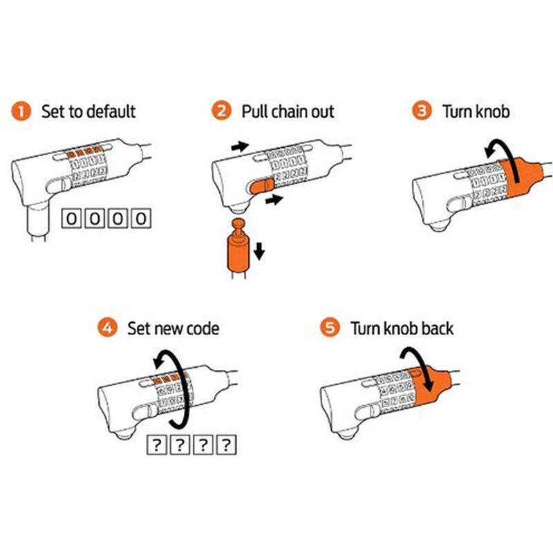 Cerradura de cable Axa Resolute C15