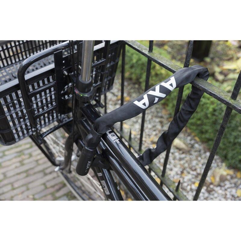 Chaîne de sécurité AXA Linq 100Cm 9.5Mm Noir pour vélos