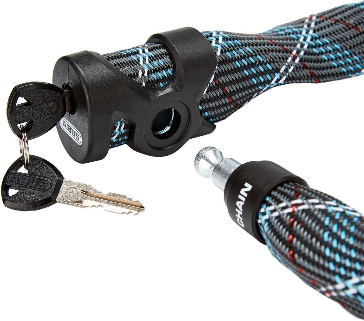Antivol à chaîne Abus Ivera Chain 7210 color L 110 cm D 7 mm crossing gris 4/4