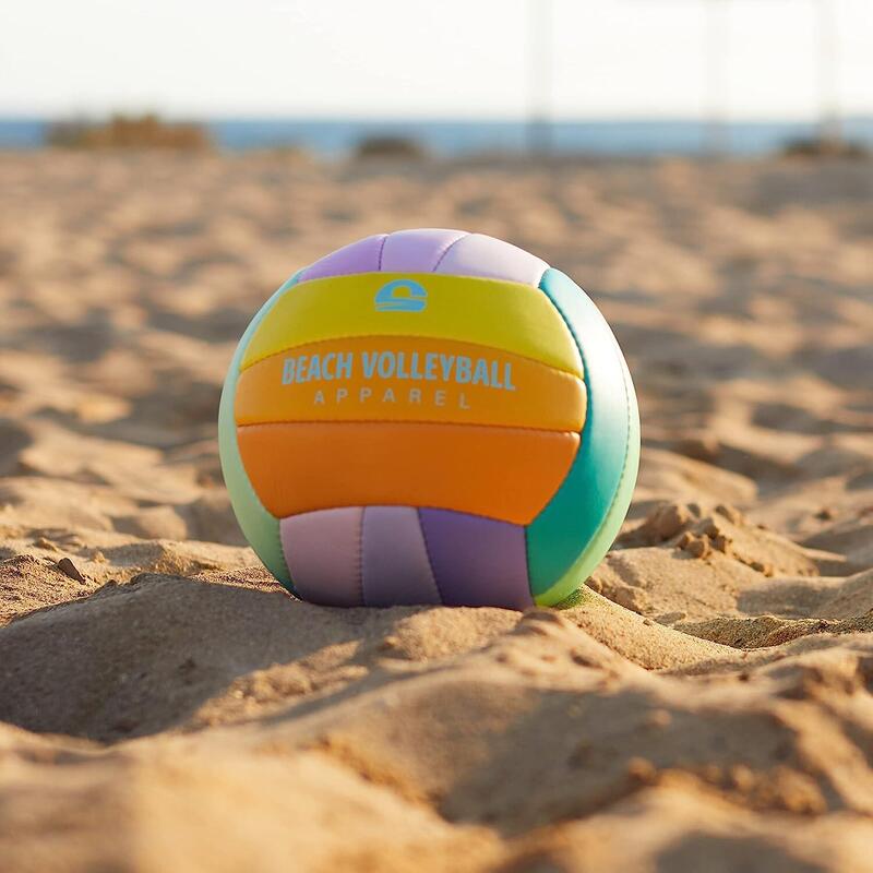 Beachvolleyball SunSetter, offizielle Größe, handgenäht, robust und wasserdicht