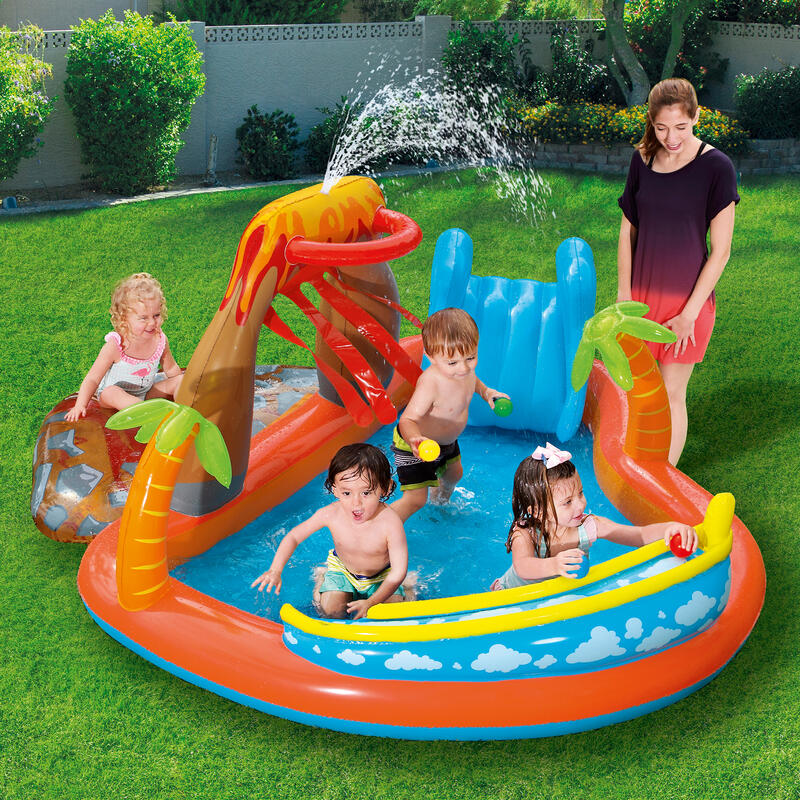 Piscina para crianças insuflável Lava Lagoon 53069 Bestway