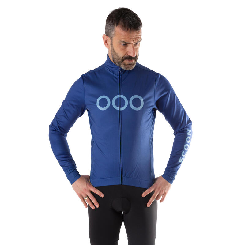 Veste de vélo pour homme ECOON Mont Ventoux Bleu