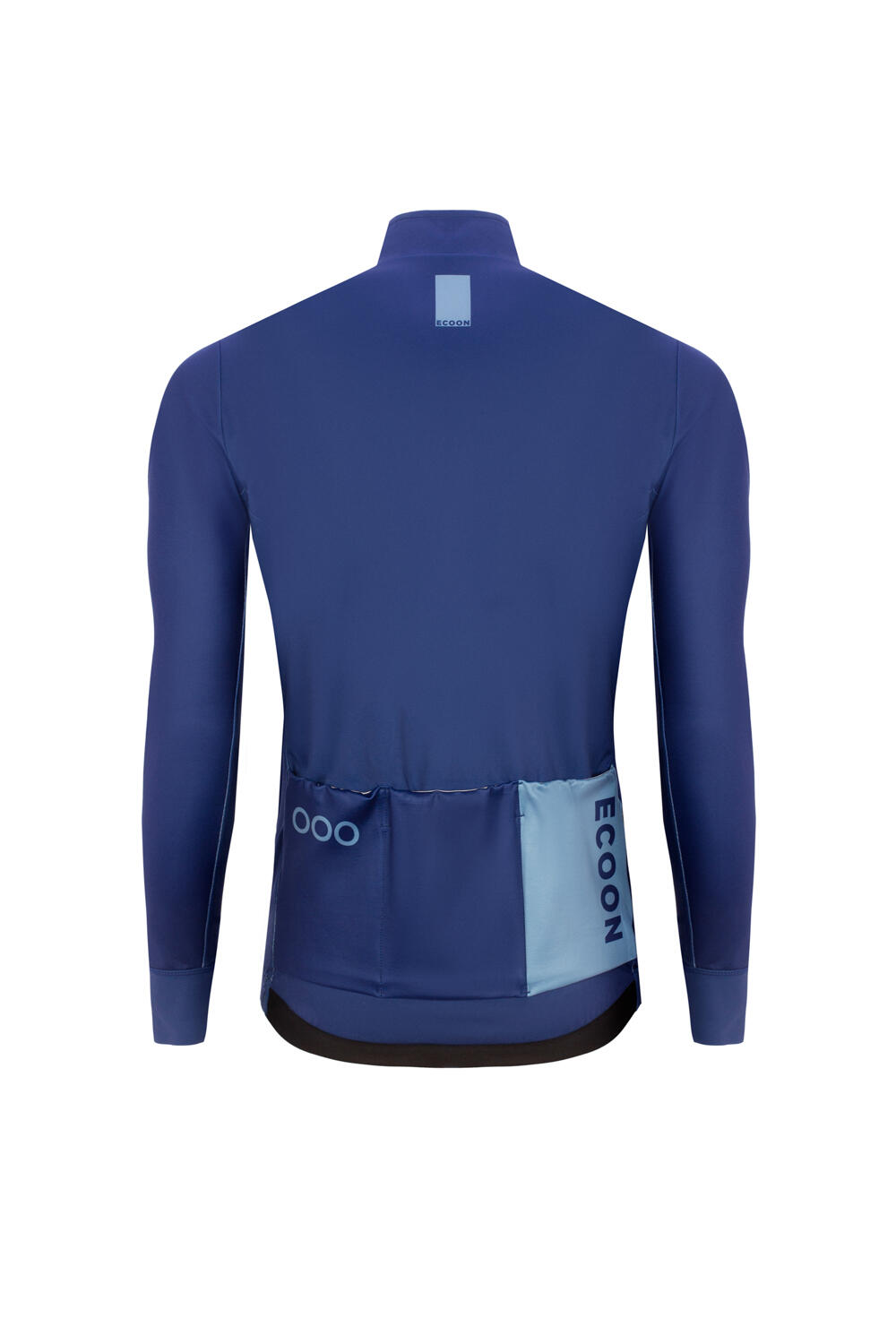 Maillot à manches longues ECOON modèle Mont Ventoux couleur bleu 2/7