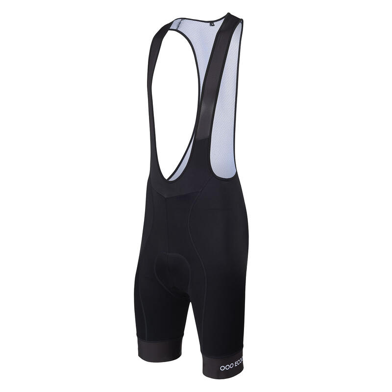 Cuissard à bretelles de cyclisme pour homme ECOON RACE PERFORMANCE Noir