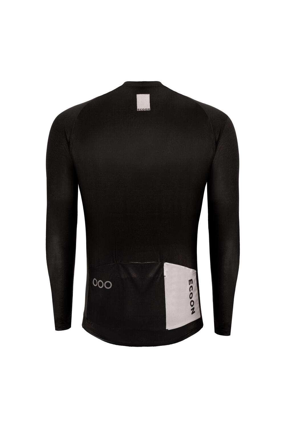 Maillot à manches longues ECOON modèle Tourmalet Homme couleur noir 2/6