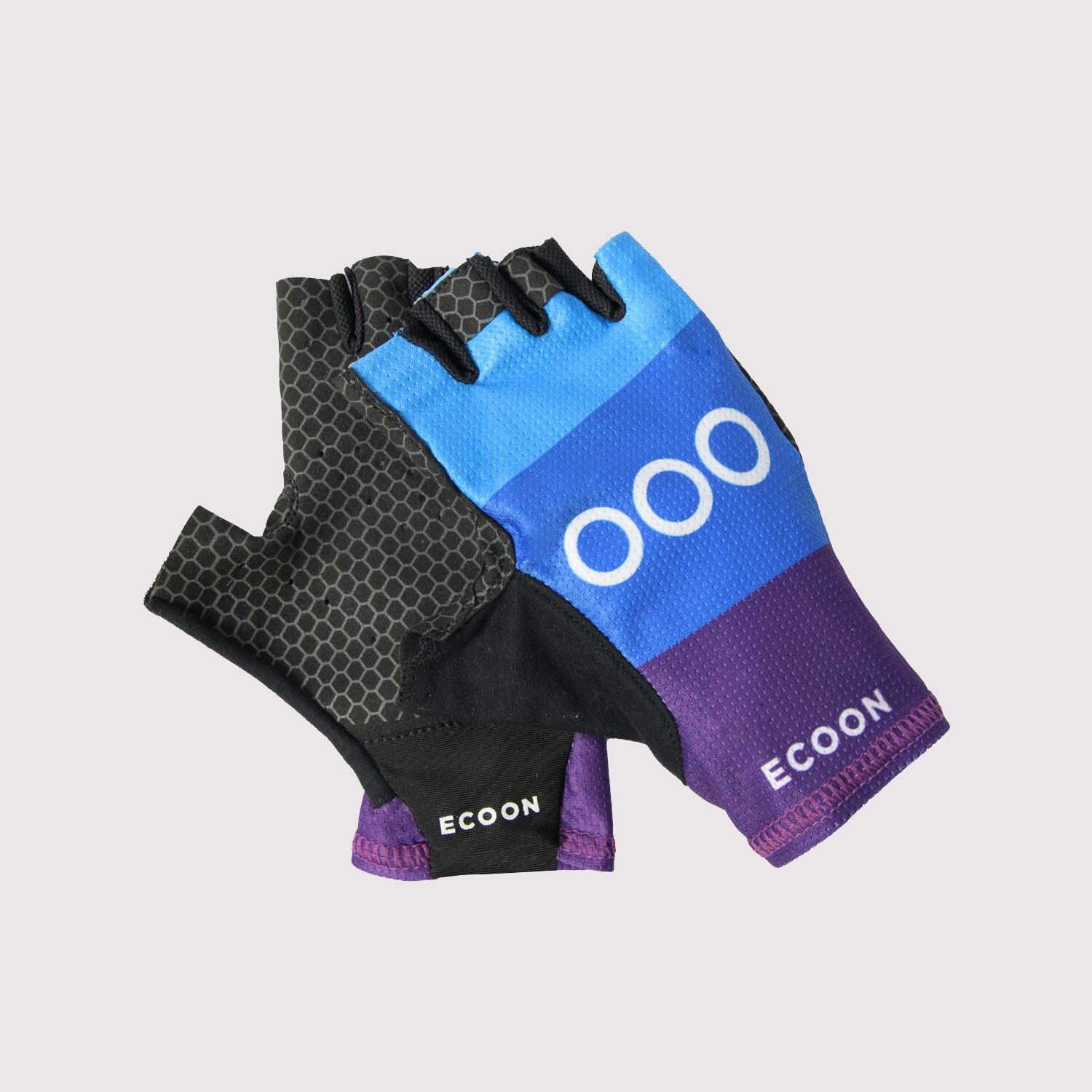 Gants de cyclisme ECOON modèle Briancon couleur bleu 2/4