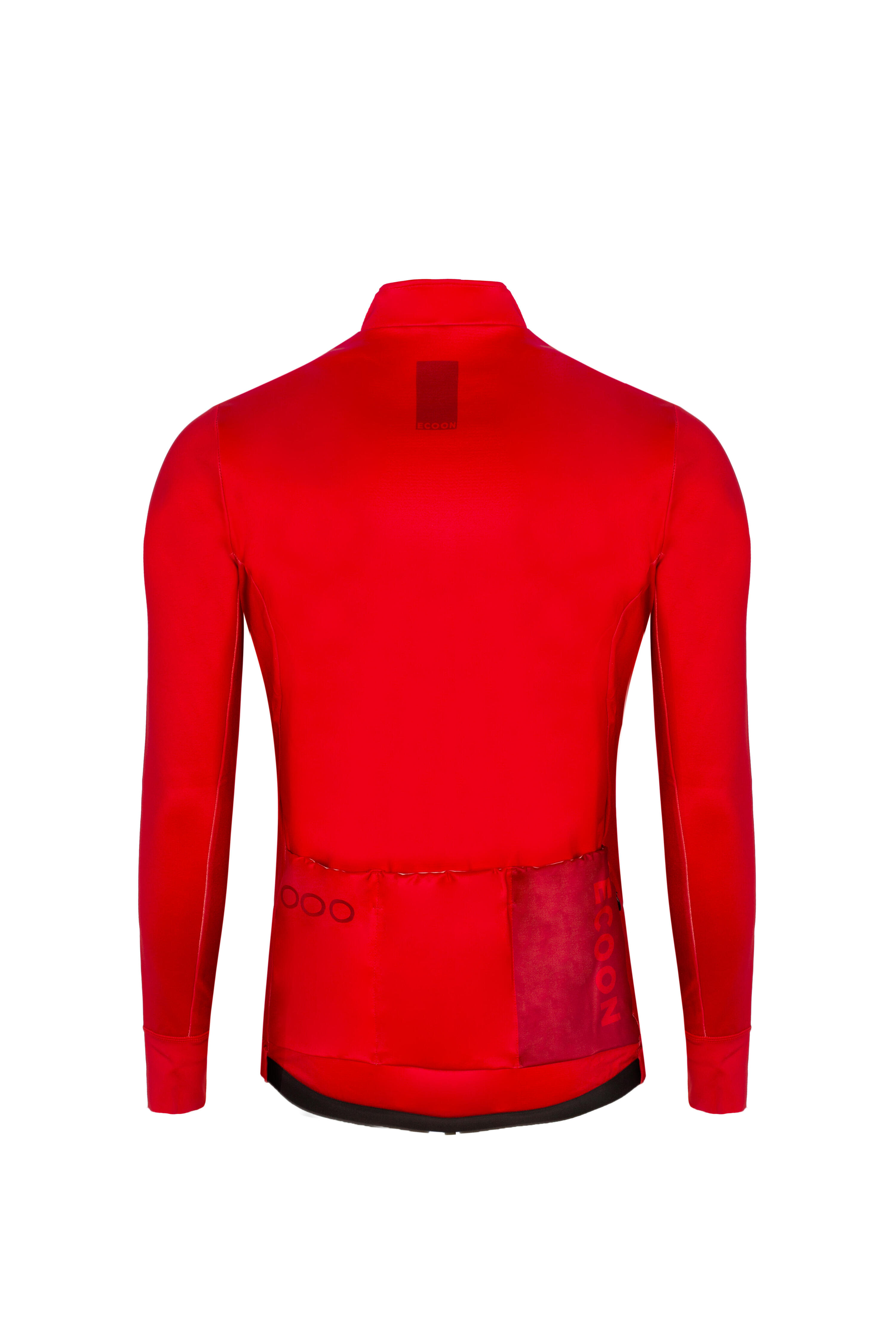 Maillot à manches longues ECOON modèle Mont Ventoux couleur rouge 2/6