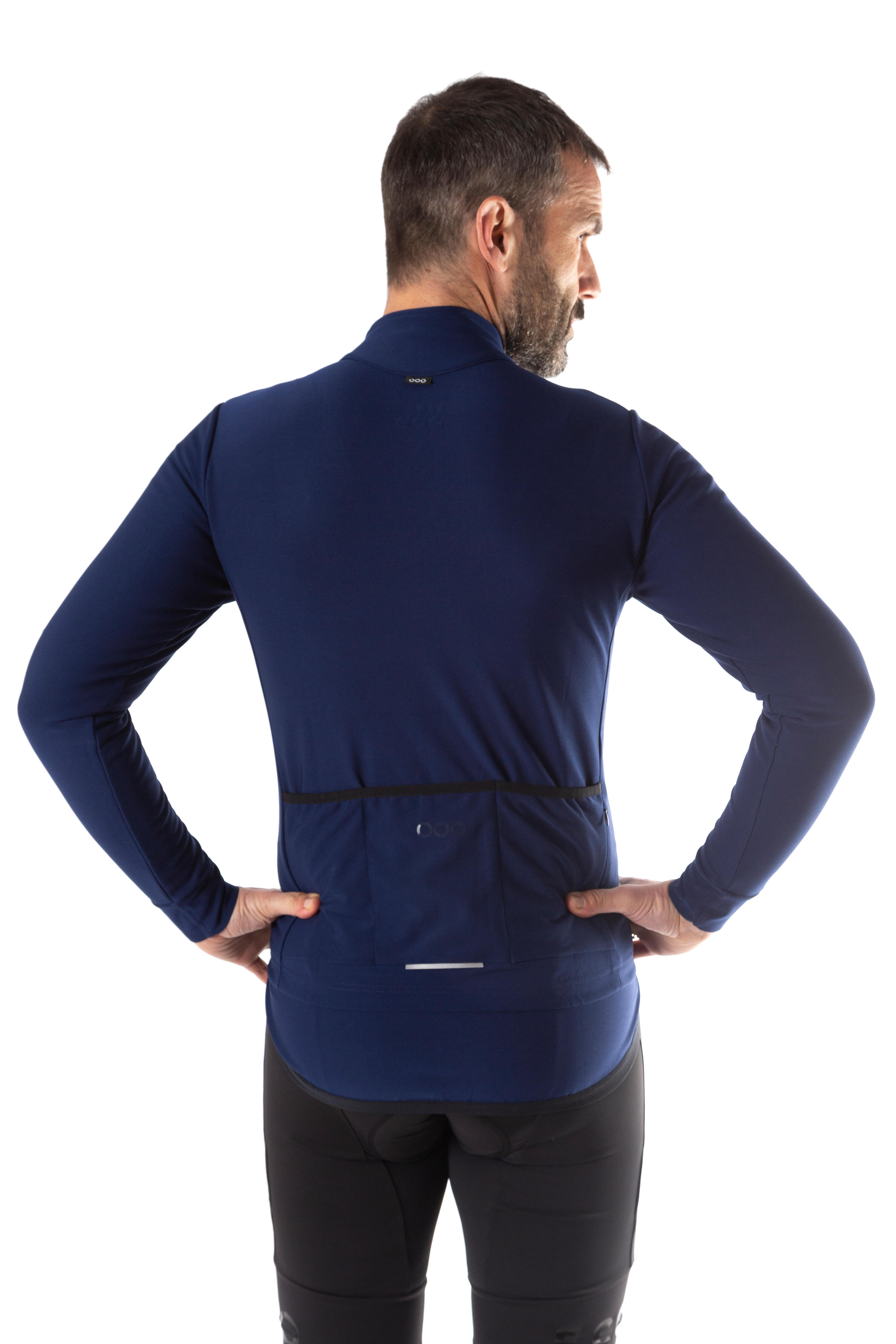 Cortavientos manches longues ECOON modèle Puy de Dóme couleur bleu 4/6