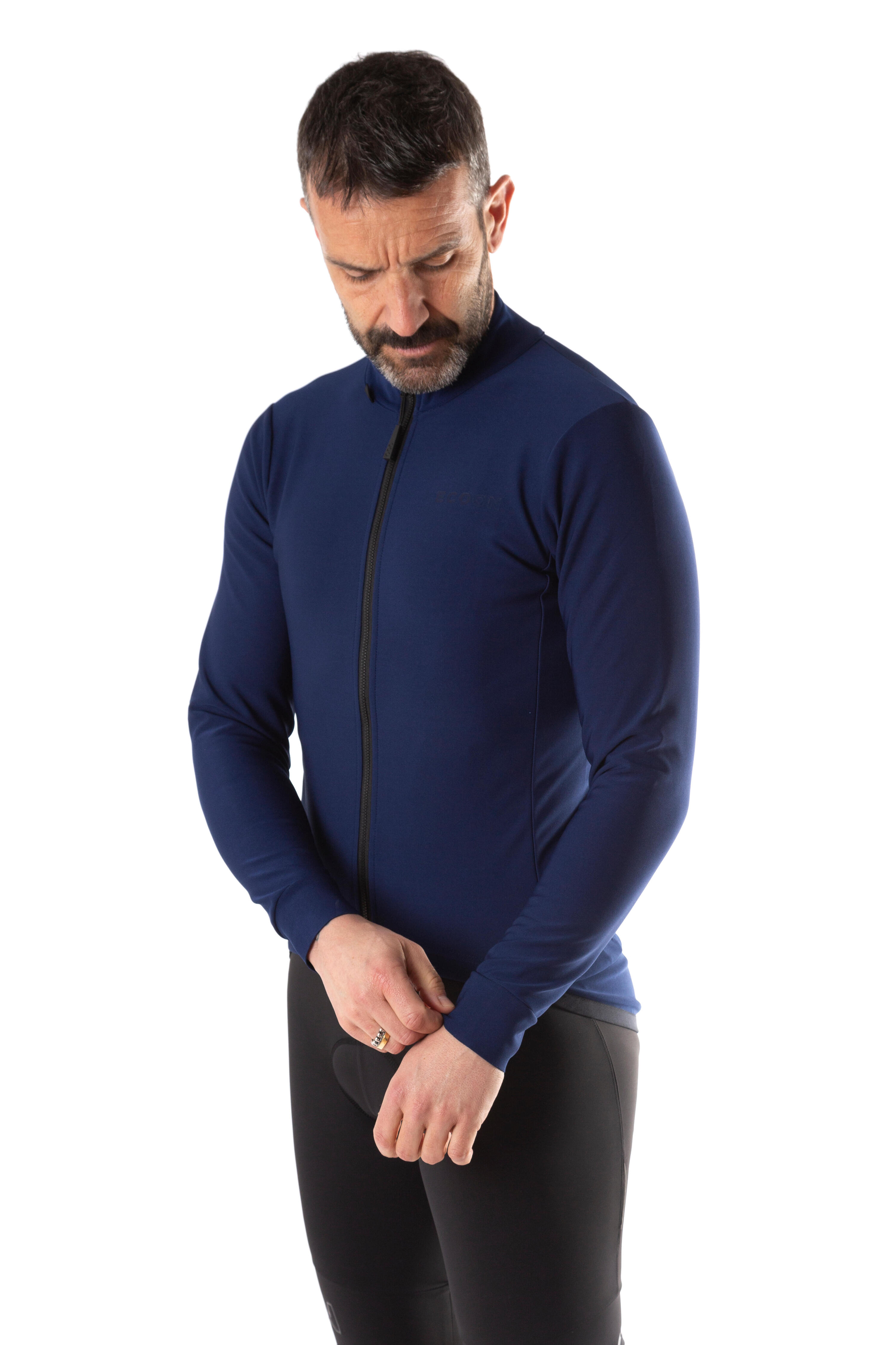 Cortavientos manches longues ECOON modèle Puy de Dóme couleur bleu 3/6