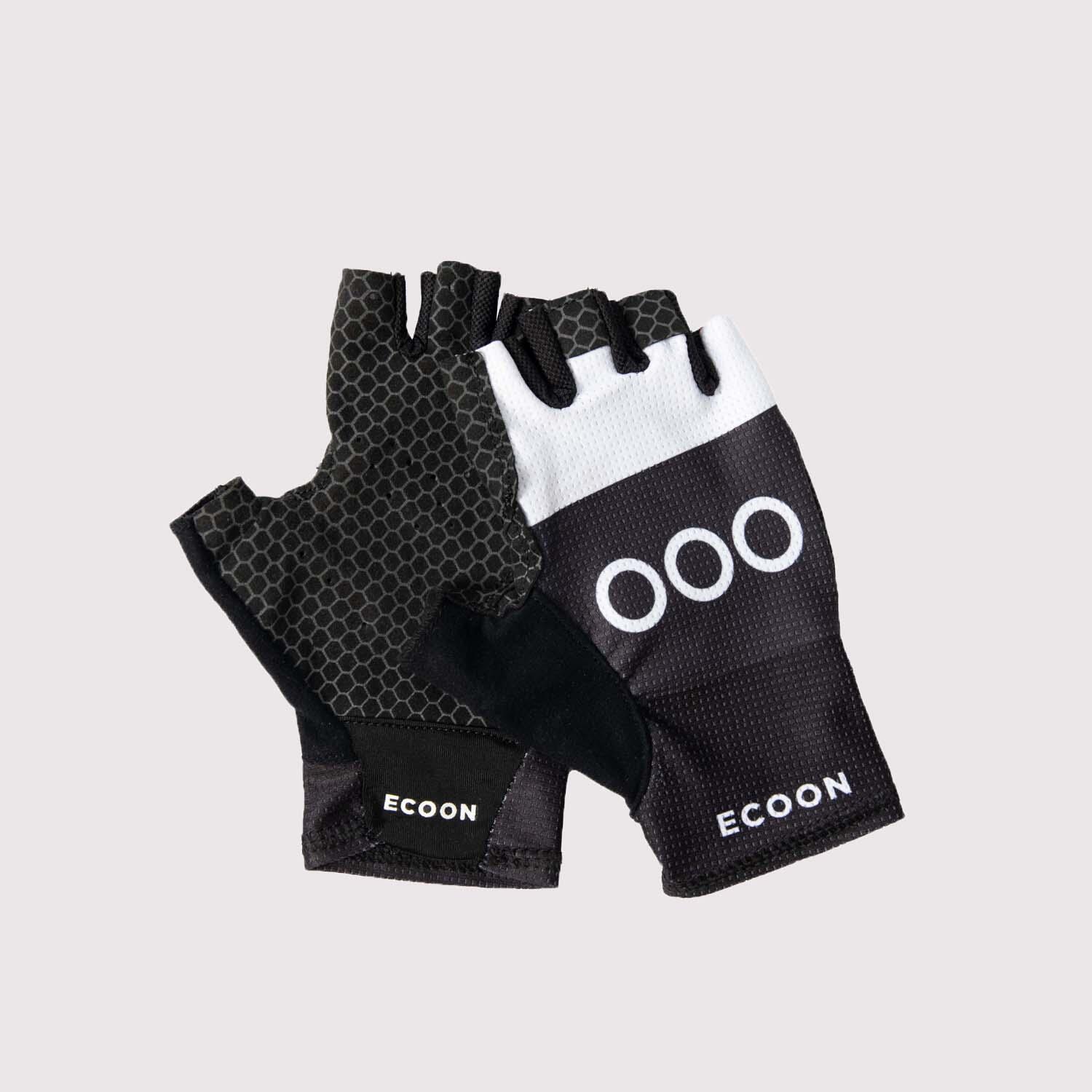 Gants de cyclisme ECOON modèle Briancon couleur noir 2/4