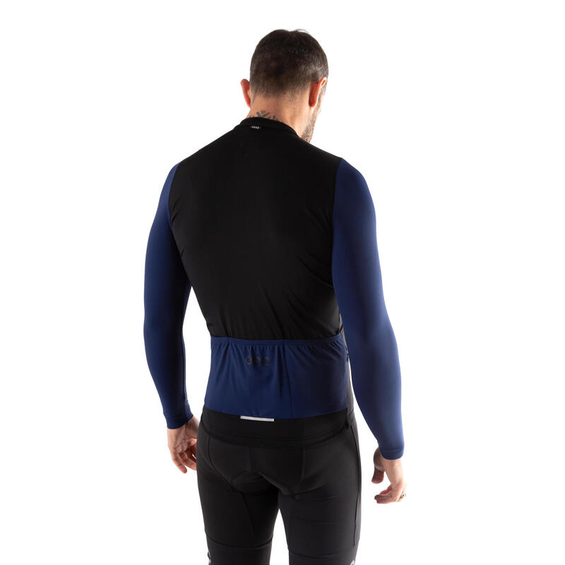 Maillot à manches longues de vélo pour homme ECOON Bonneville Noir