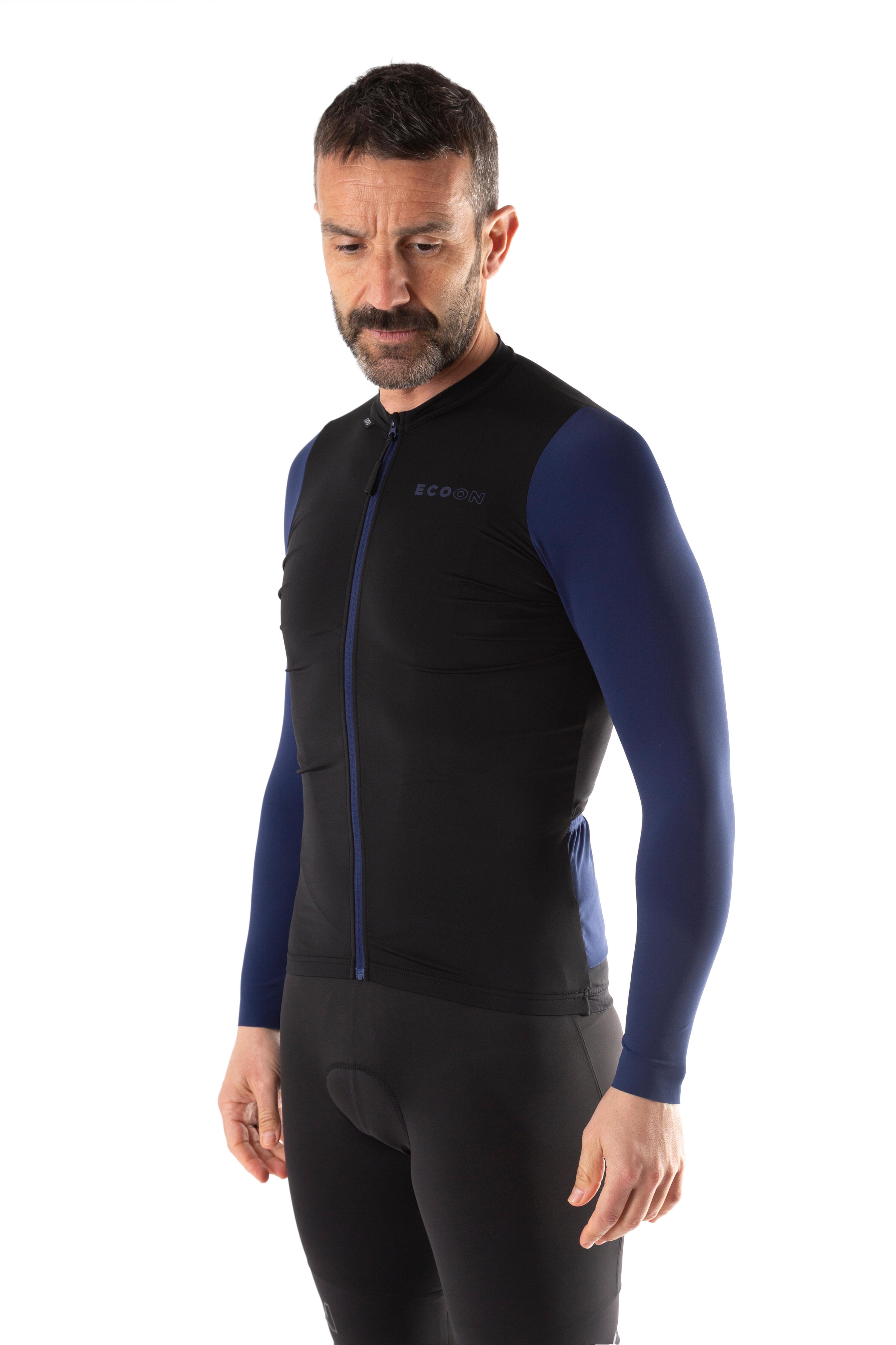 Maillot à manches longues ECOON modèle Bonneville couleur noir 3/6