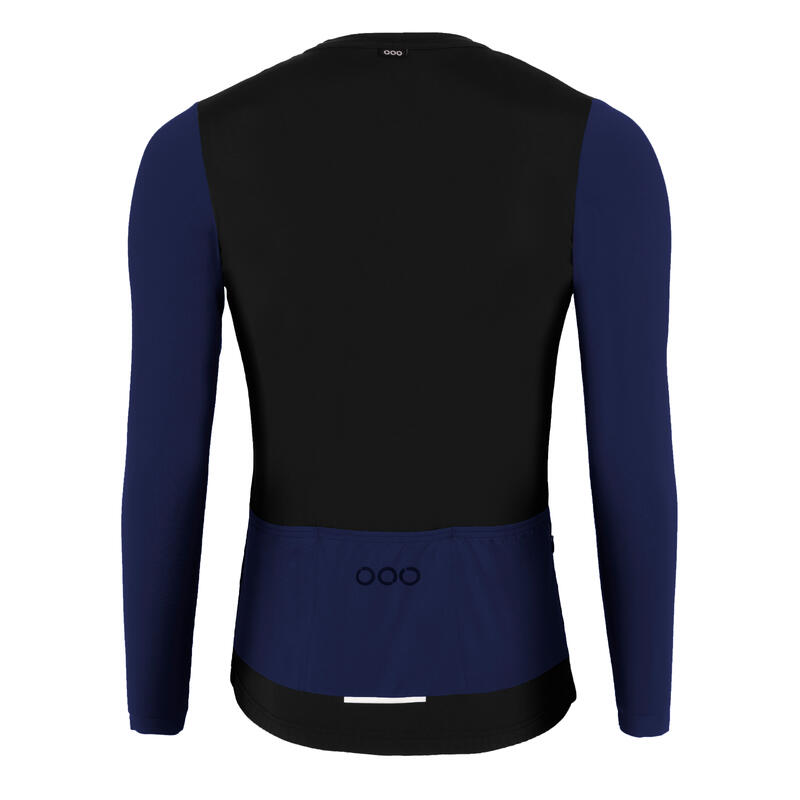 Maillot à manches longues de vélo pour homme ECOON Bonneville Noir