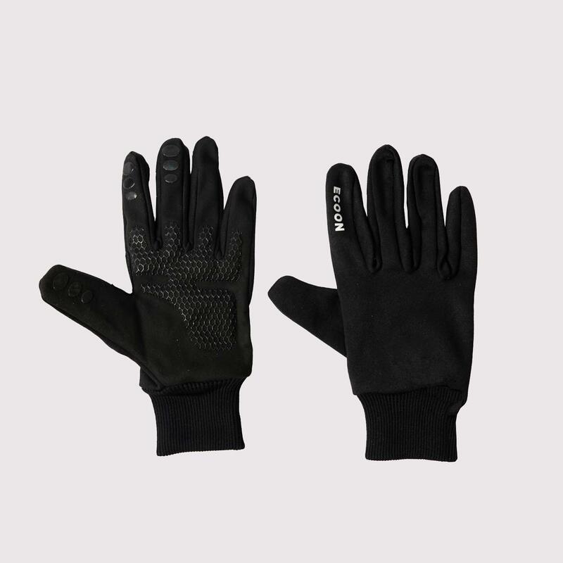Gants de vélo d'hiver unisexe ECOON Winter Gloves Noir ECOON