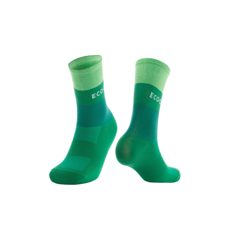 Chaussettes de cyclisme unisexe ECOON Marsous Vert