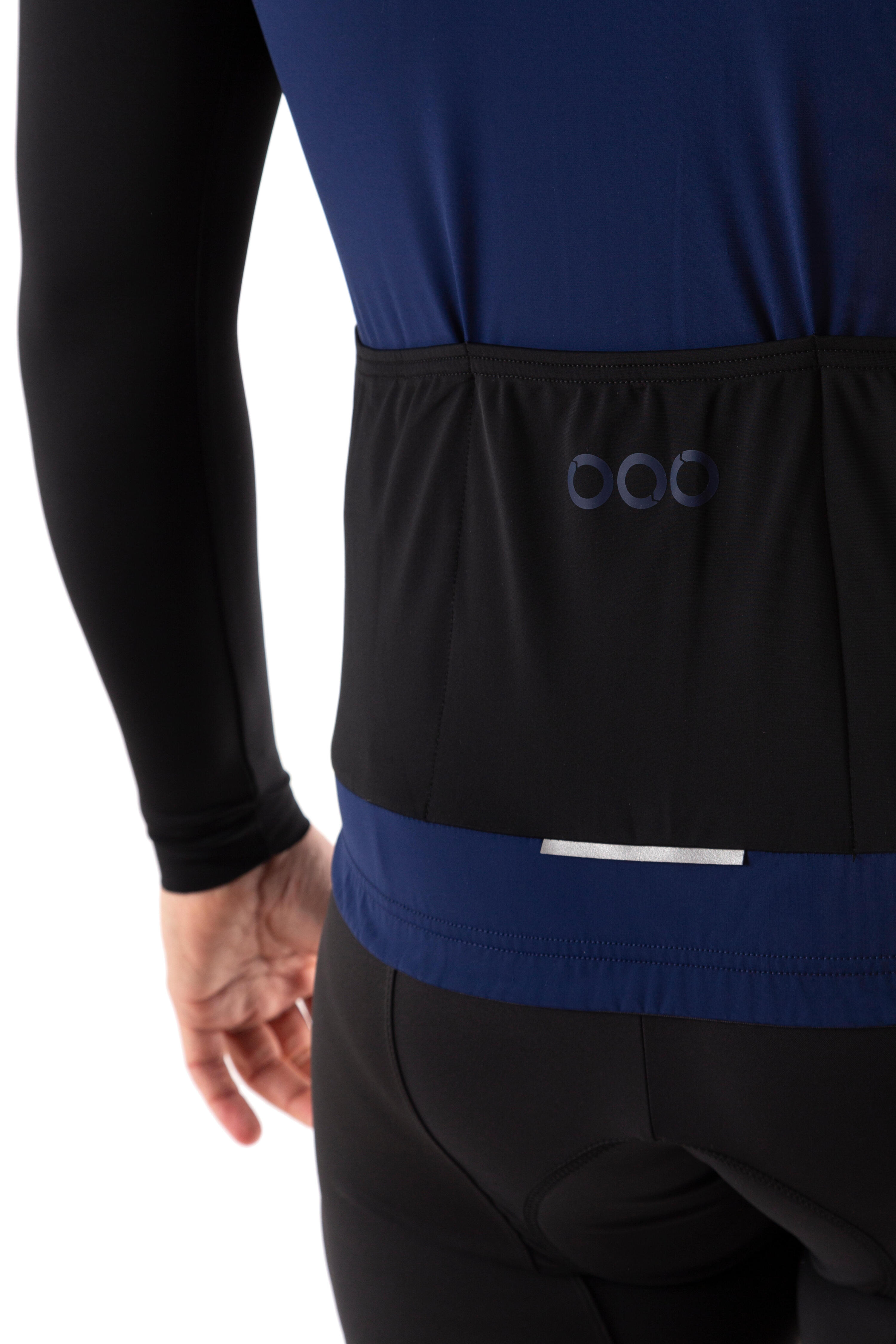 Maillot à manches longues ECOON modèle Bonneville couleur bleu 5/5