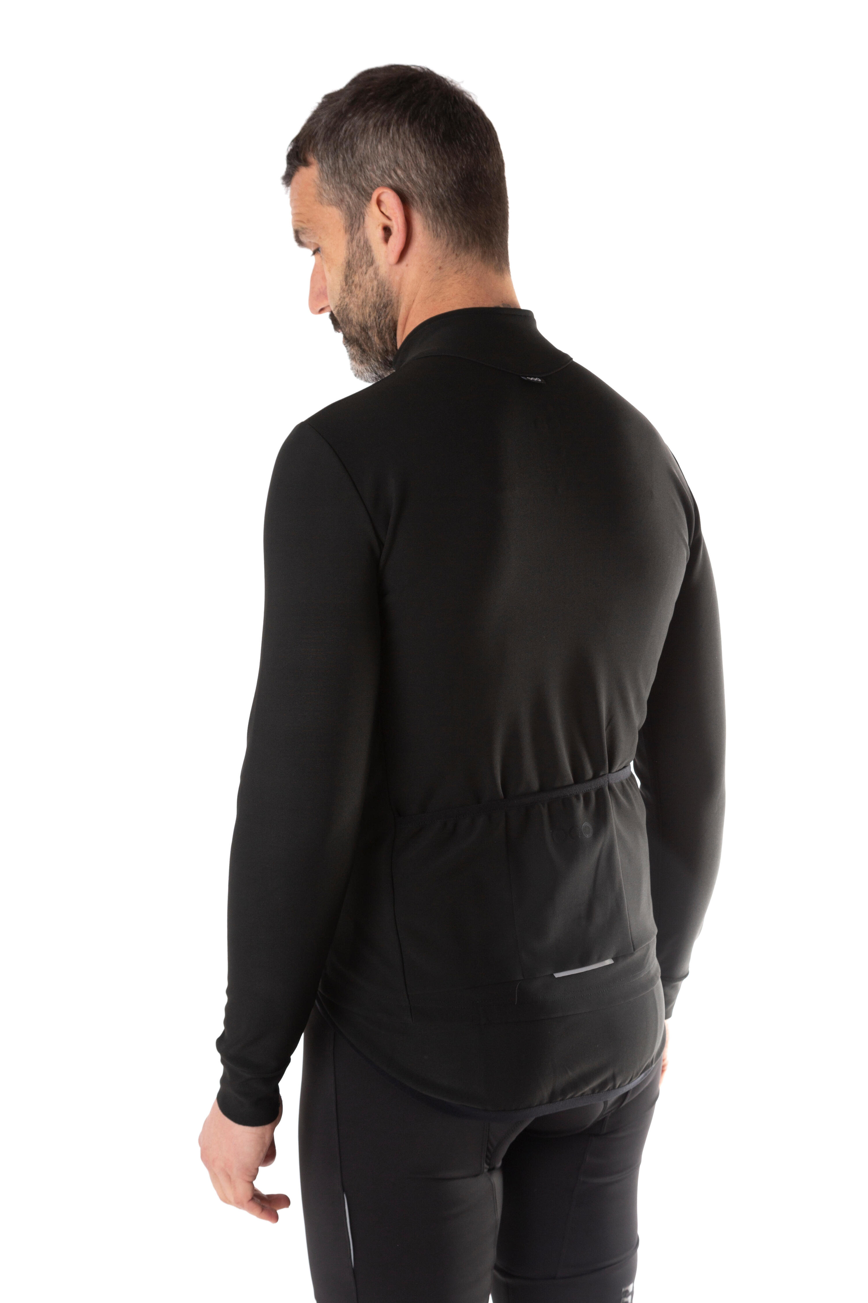 Cortavientos manches longues ECOON modèle Puy de Dóme couleur noir 4/5