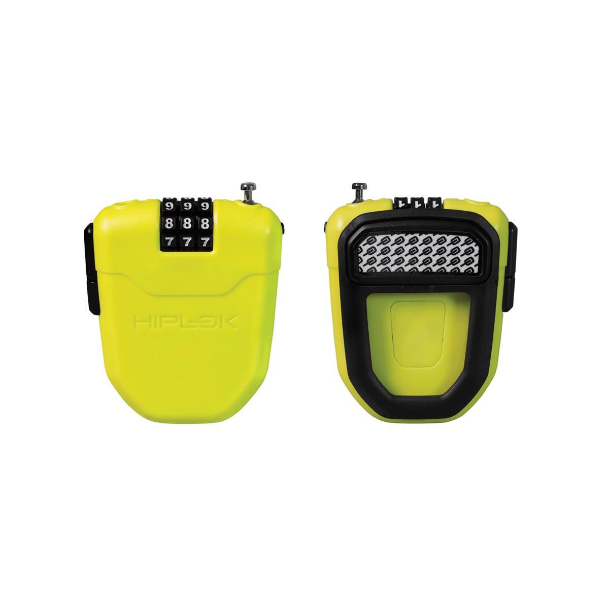 HIPLOK HIPLOK FX WEARABLE RETRACTABLE COMBINATION LOCK LIME