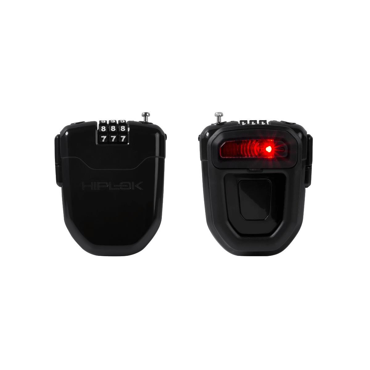 HIPLOK Hiplok FLX Wearable Retractable Combination Lock with Integrated Rear Light