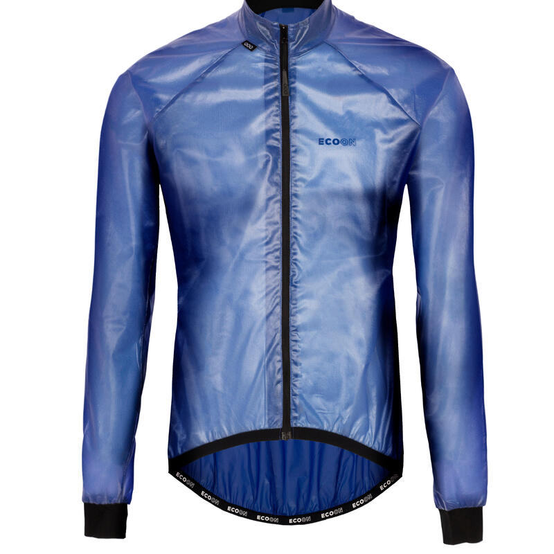 Coupe-vent de vélo pour homme ECOON Saint Gervais Bleu