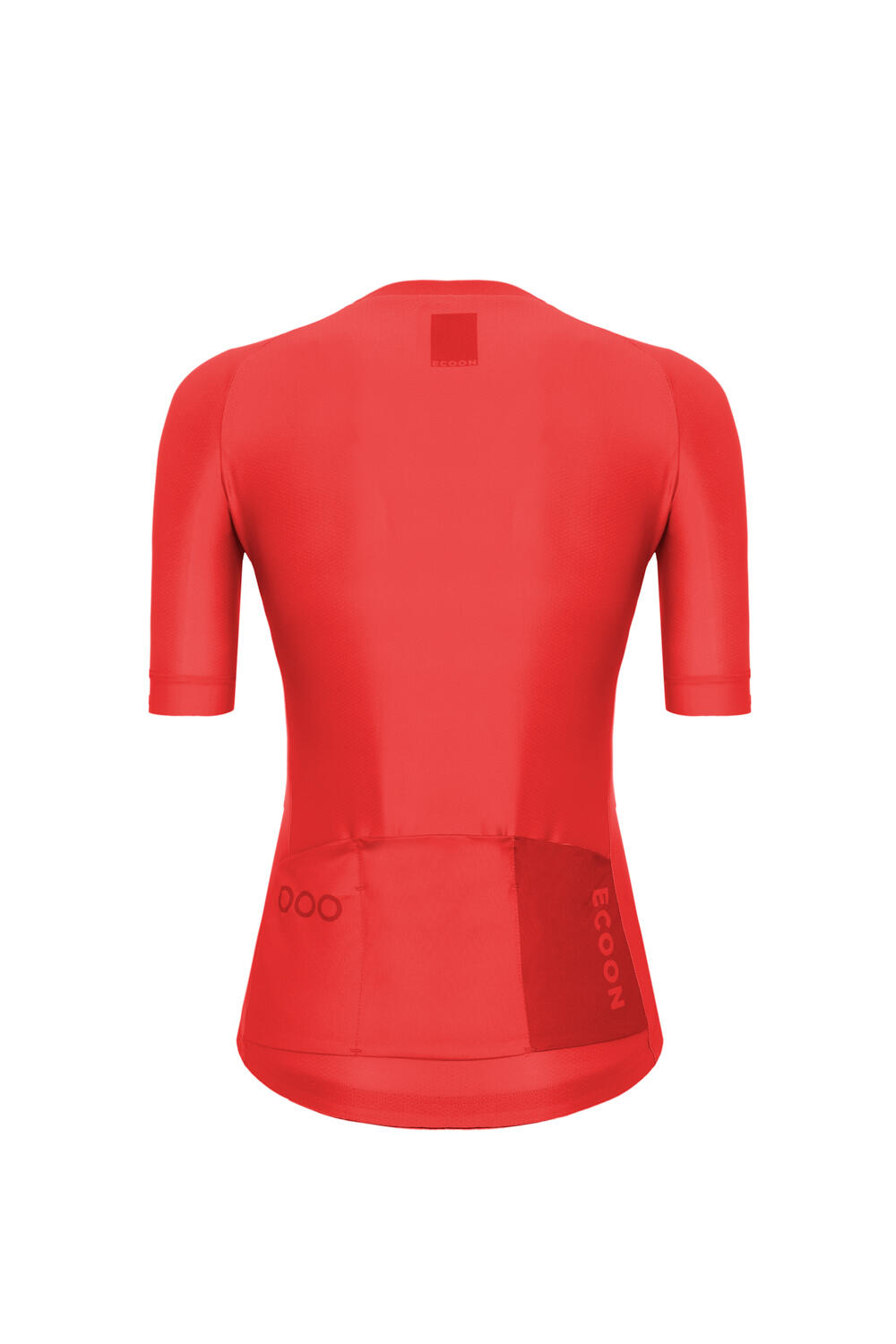 Maillot à manches courtes ECOON modèle Galibier Femme couleur rouge 2/6
