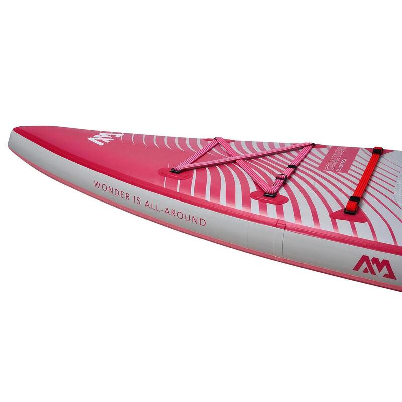 Deska SUP Aqua Marina Coral Touring RASPBERRY 11'6" BOJKA