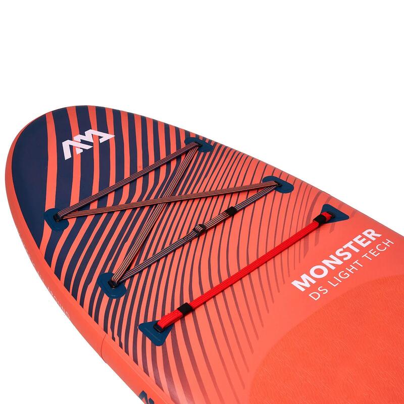 AQUA MARINA MONSTER SUP Board Stand Up Paddle gonflable SOLID Pagaie