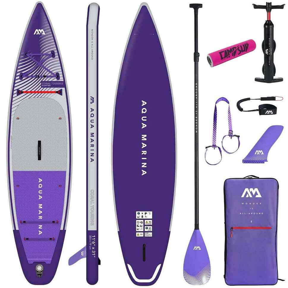 SUP Aqua Marina Atlas Gonflable 2-en-1 : Paddle + Kayak Avec Siège Inclus - Orange