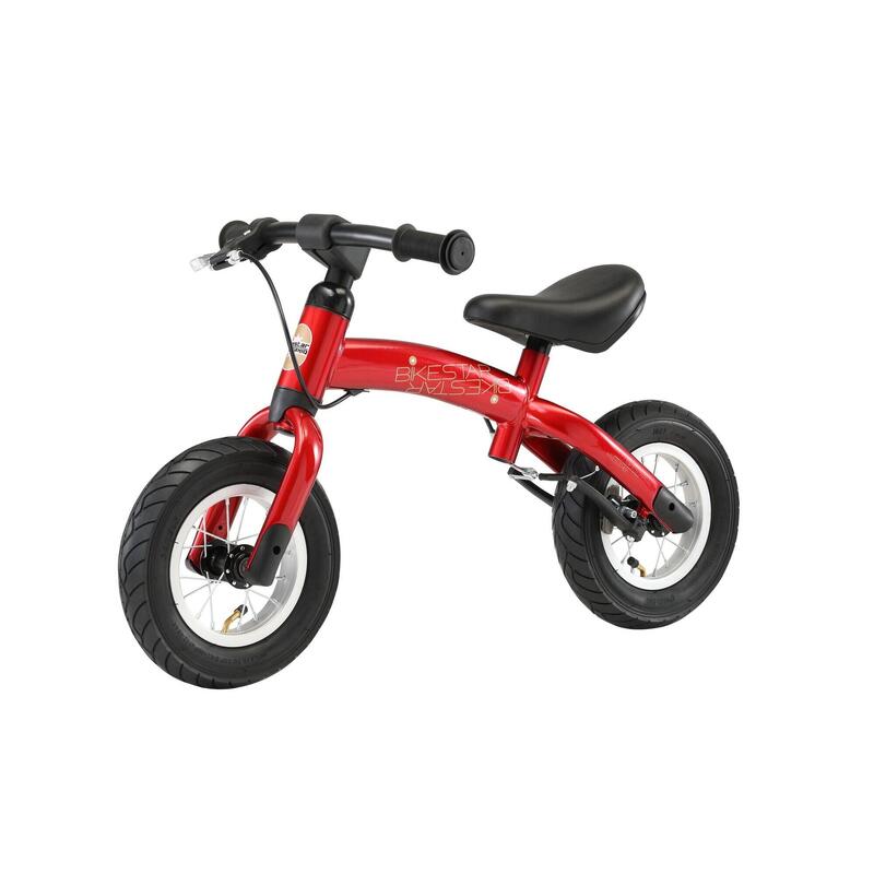 Bicicleta sin pedales infantil 10 pulgadas BIKESTAR sport rojo 2 años