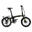 Opvouwbare elektrische fiets Eolo zwart lime | 20" wielen | Batterij 10.4Ah