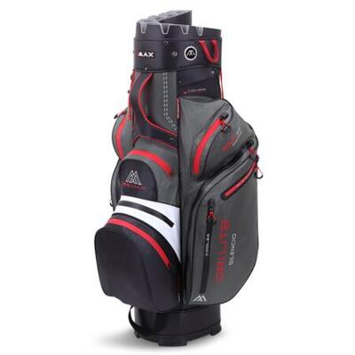 Big max dri lite silencio 2 organizer charcoal/wit/zwart cartbag