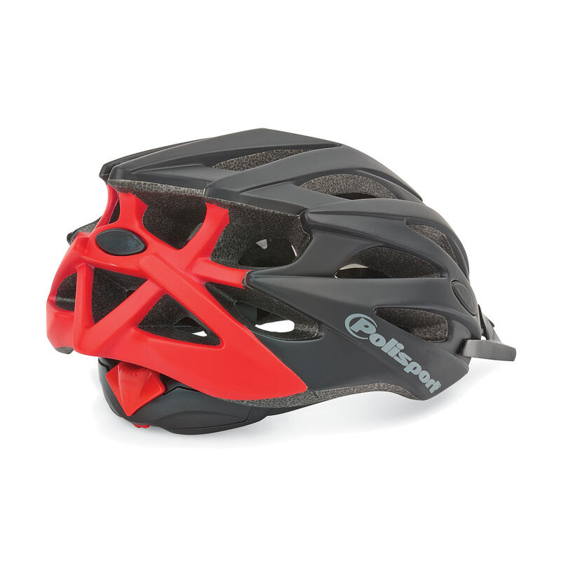 Casque de vélo Twig L 58-61 cm - noir / rouge mat