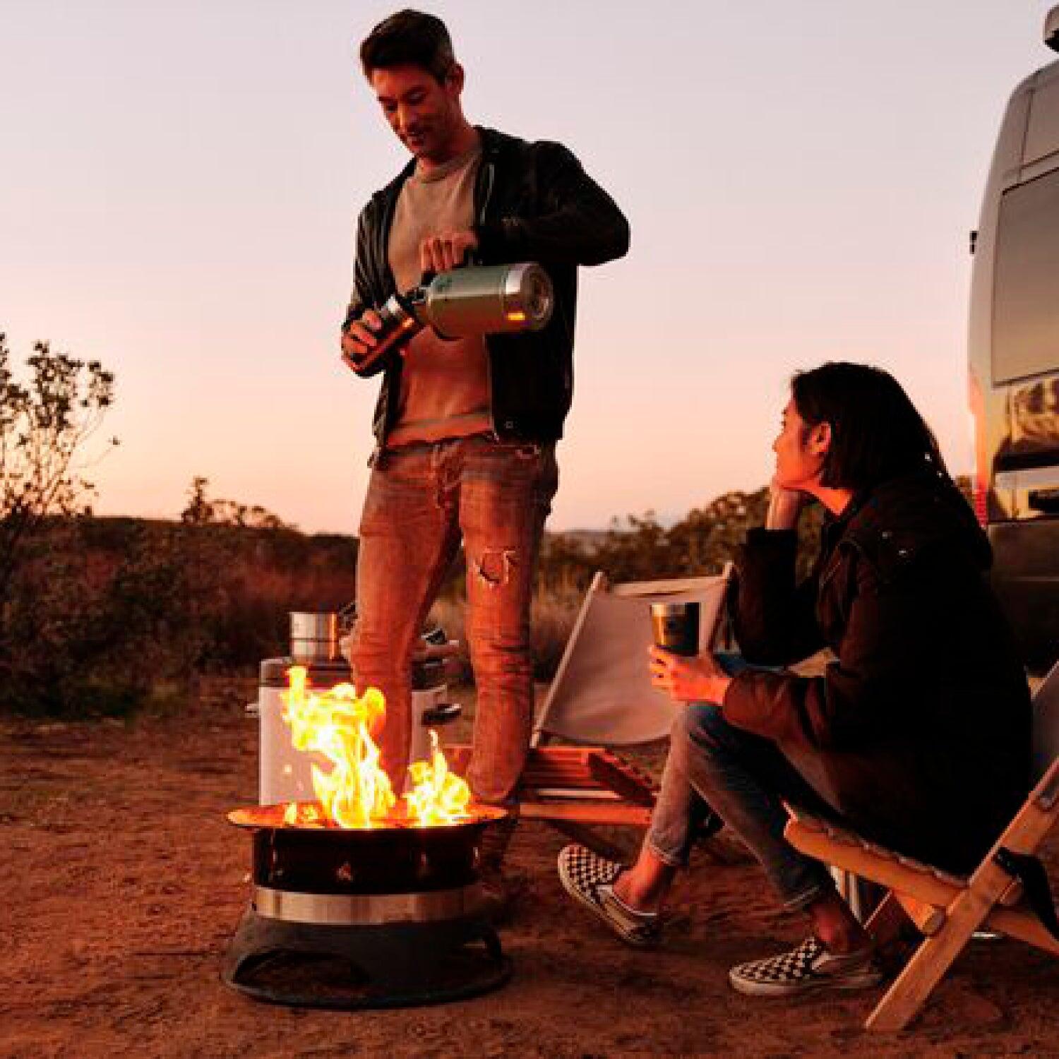 Thermosbeker 0,47L Kamperen RVS Geïsoleerd Glas Reismok Thee Soep Koffie Camping 7/9