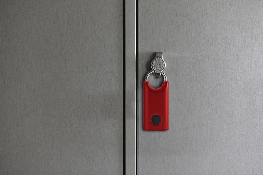 Cadeado Lexon Nomaday Lock Vermelho 4/5