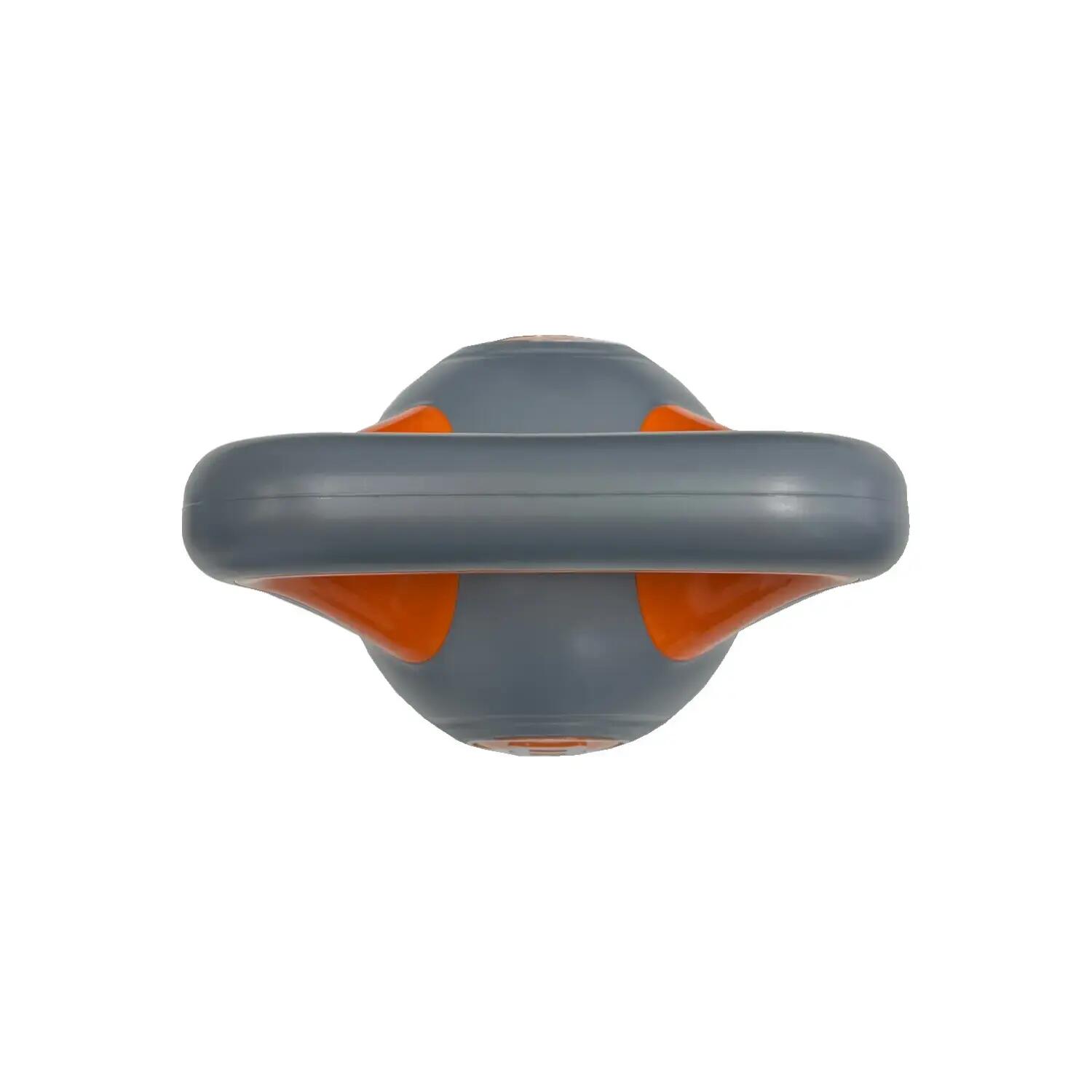 Kettlebell de vinilo - Entrenamiento funcional - 8 kg - Gris 4/4