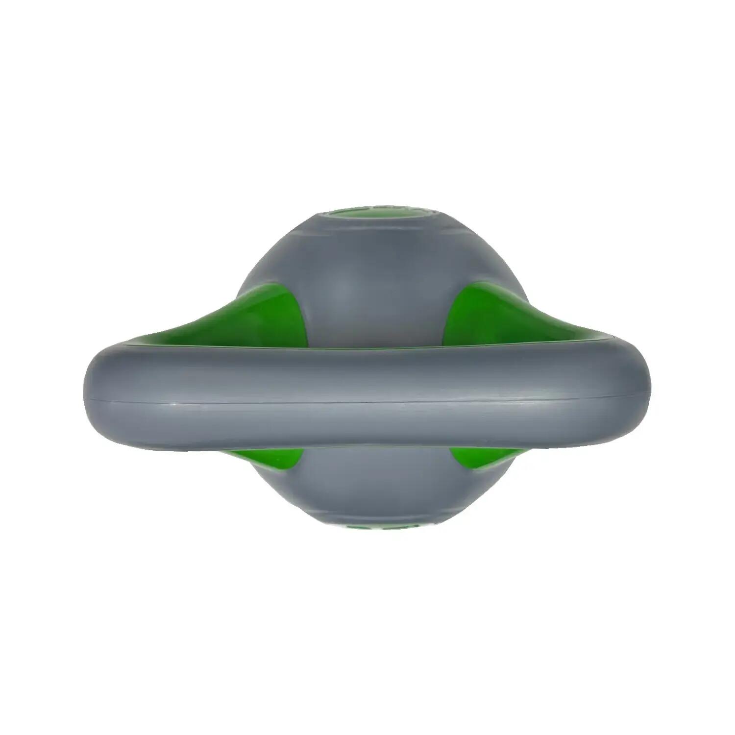 Kettlebell - Musculación y entrenamiento funcional - Vinilo - 16 kg - Gris 4/4