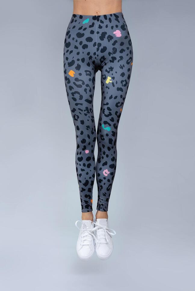 Legginsy sportowe damskie DEEP TRIP Leo