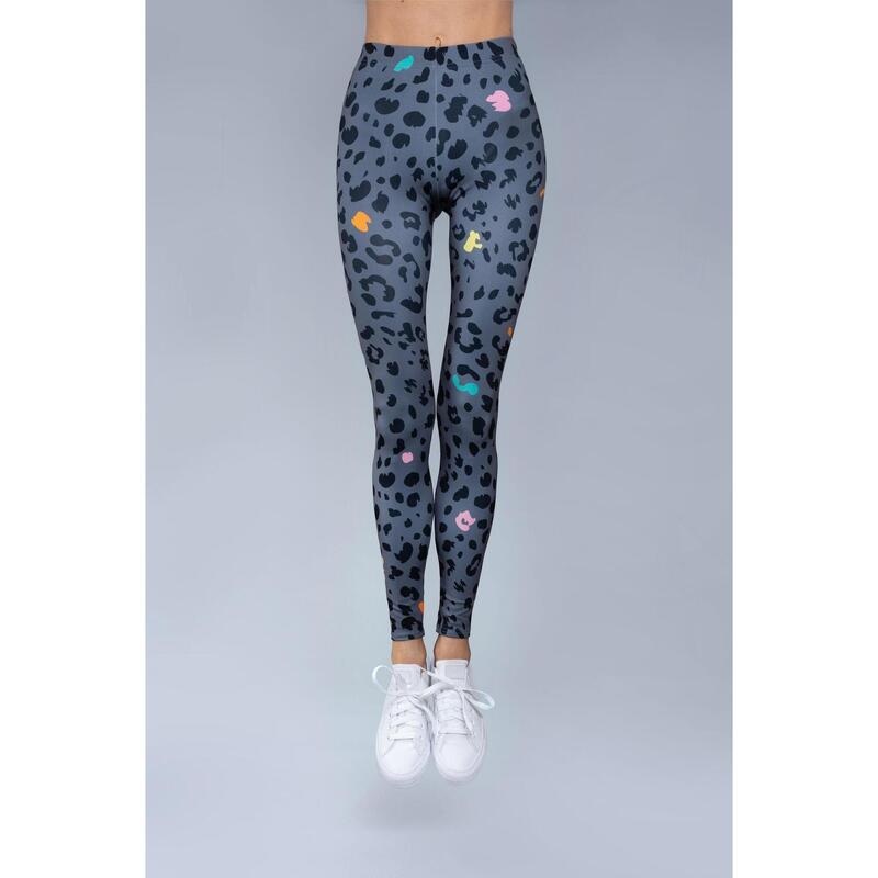 Legginsy sportowe damskie DEEP TRIP Leo