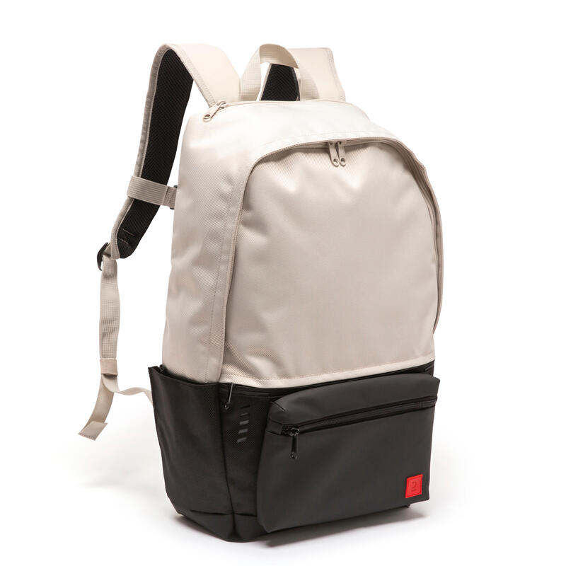 Segunda vida - Mochila escolar 25L Kipsta Academin beige - EXCELENTE