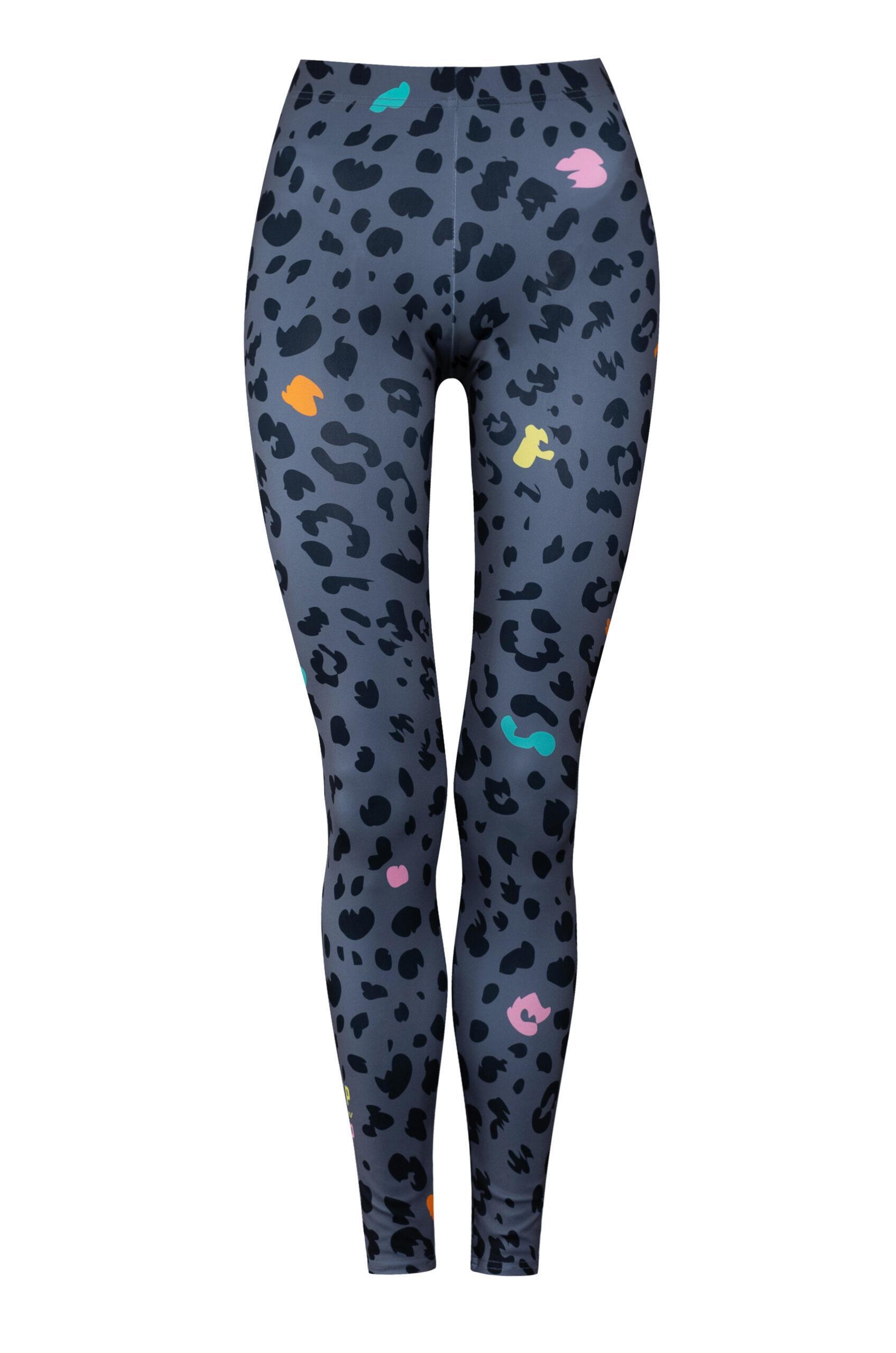 Legginsy sportowe damskie DEEP TRIP Leo