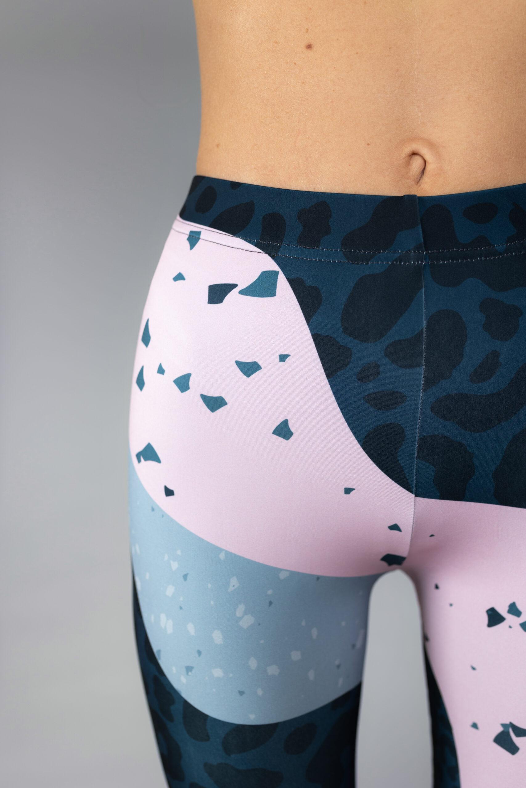 Legginsy sportowe damskie DEEP TRIP Koty 5/6